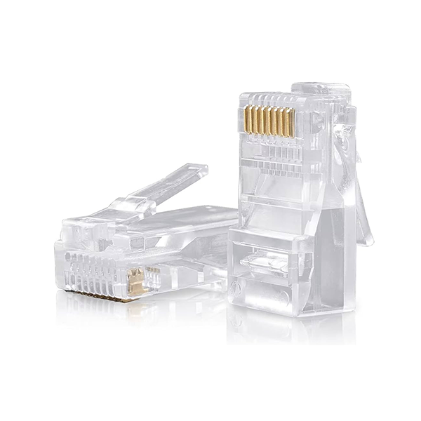 Rj45 CAT5 EZ Plug CAT5 Pass Through Modular Plug Cable Connector